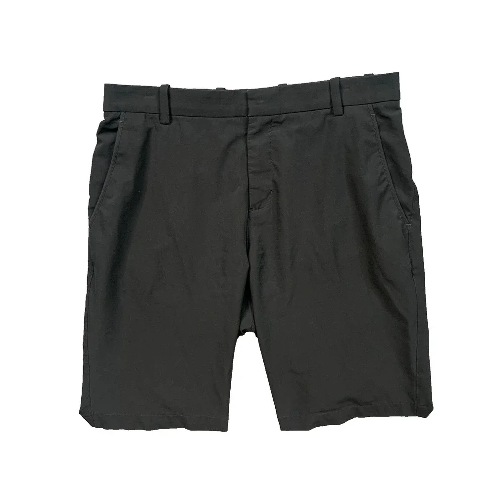 Nike Shorts Mens M Medium Black Dri Fit Performance Golf Chino Moisture Wicking